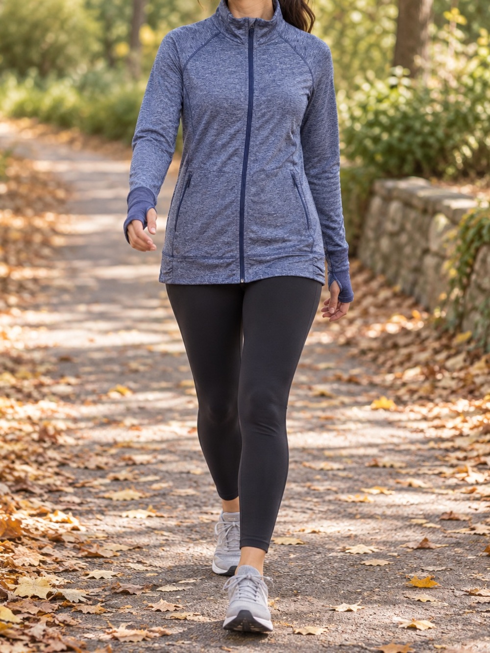 Outdoor Research Womens Melody Jacket XL Heather Blue Stretch Knit Activewear